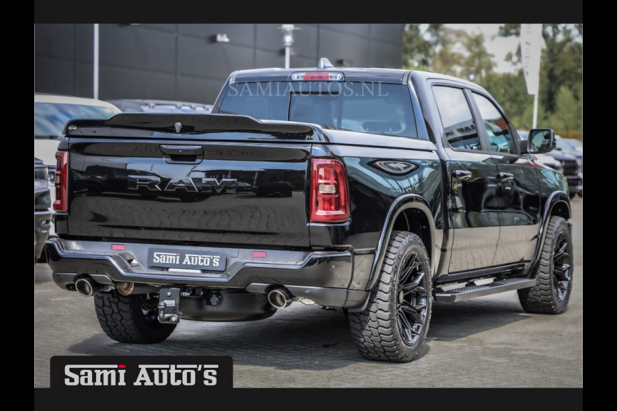 Dodge Ram 2025 LARAMIE SPORT HURRICAN 420PK 636 Nm TWIN TURBO | PRIJS MET LPG EN COVER EN GARANTIE | DUBBELE CABINE | PICK UP | 5 PERSOONS | DC | GRIJSKENTEKEN | VOORRAAD NR 2195 - 9816