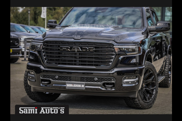 Dodge Ram 2025 LARAMIE SPORT HURRICAN 420PK 636 Nm TWIN TURBO | PRIJS MET LPG EN COVER EN GARANTIE | DUBBELE CABINE | PICK UP | 5 PERSOONS | DC | GRIJSKENTEKEN | VOORRAAD NR 2195 - 9816