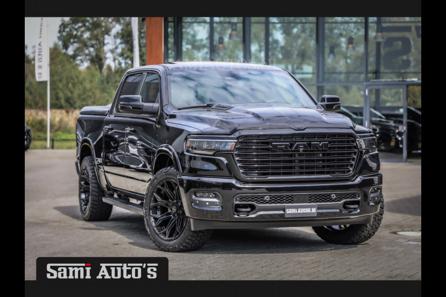 Dodge Ram 2025 LARAMIE SPORT HURRICAN 420PK 636 Nm TWIN TURBO | PRIJS MET LPG EN COVER EN GARANTIE | DUBBELE CABINE | PICK UP | 5 PERSOONS | DC | GRIJSKENTEKEN | VOORRAAD NR 2195 - 9816