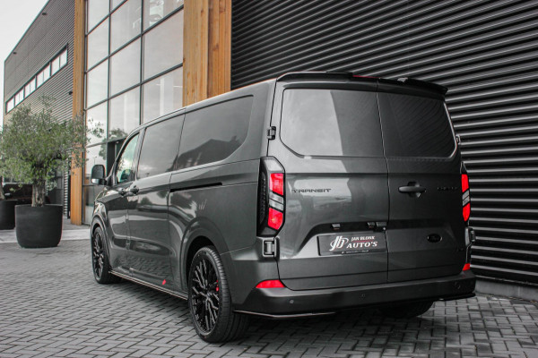 Ford Transit Custom 320 2.0 TDCI L2H1 170PK AWD 4X4 JB-EDITION / 3-ZITS / DRIVERS PACK / NAVIGATIE / FULL BLACK / BPM VRIJ / APPLE