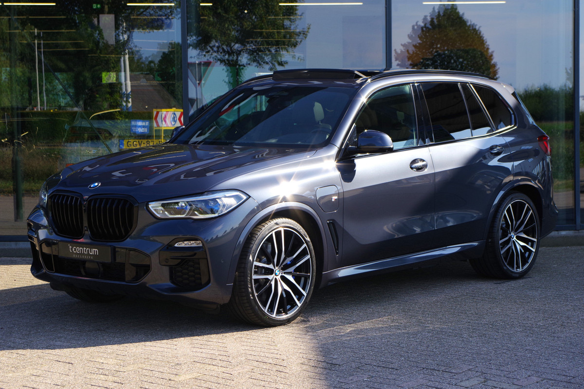 BMW X5 xDrive45e High Executive M-Sport Plug-In Hybride, Indi. Leder, Skylounge Panoramadak, Harman / Kardon, 4-Wielsturing, Stoelventi