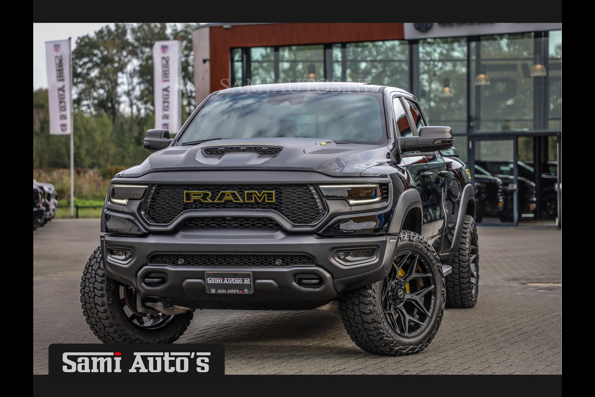 Dodge Ram 1500 TRX ® | HELLCAT 711PK | 2024 DEMO ALL-IN PRIJS | BOM VOL | DIGITAL CLUSTER | LPG + DEKSEL | 6.2 SRT | CARBON & HARMAN KARDON & PANODAK & ALP ADVANCED SAFETY GROUP & ADG TECHNOLOGY GROUP | 4X4 | DUBBELE CABINE DC 5 PERSOONS | ALL-IN PRIJS ! ZO ALS AFGEBEELD !! Voorraad Nr 001854 - 4390 |