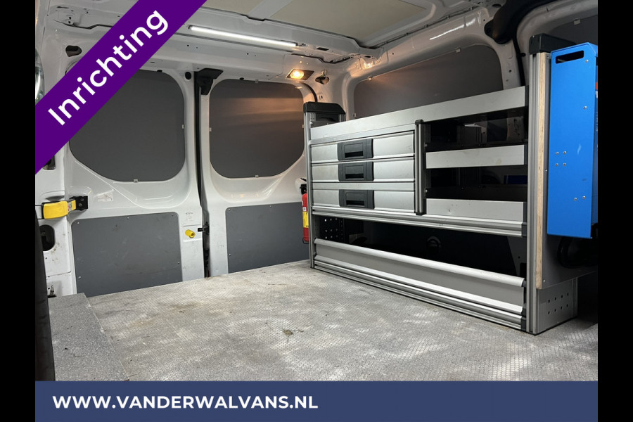 Ford Transit Custom 2.0 TDCI L1H1 inrichting Euro6 Airco | 2500kg Trekhaak | Omvormer | Cruisecontrol Parkeersensoren, Android auto, bijrijdersbank, verwarmde voorruit