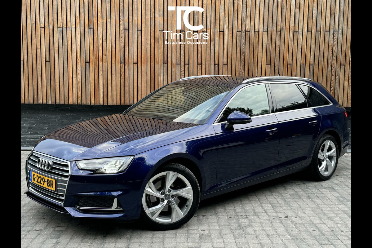 Audi A4 Avant 35 TFSI Sport Automaat | Leer | Navi | Zwarte hemel | Getint glas | Parkeersensoren achter | LED verlichting