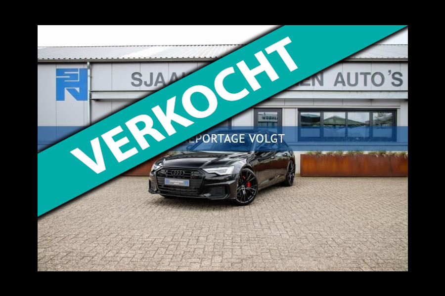 Audi A6 Avant 55 TFSI e Quattro Competition S line Edition 367pk Automaat! Panoramadak|Virtual Cockpit|Leder elektrisch|LED|Black