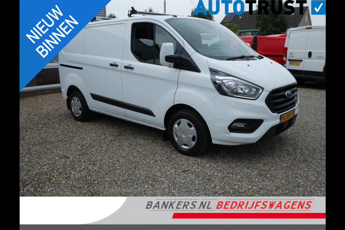 Ford Transit Custom 2.0 TDCI 105PK, L1H1, Ac, Nav, Camera, Trekhaak, Dakdragers