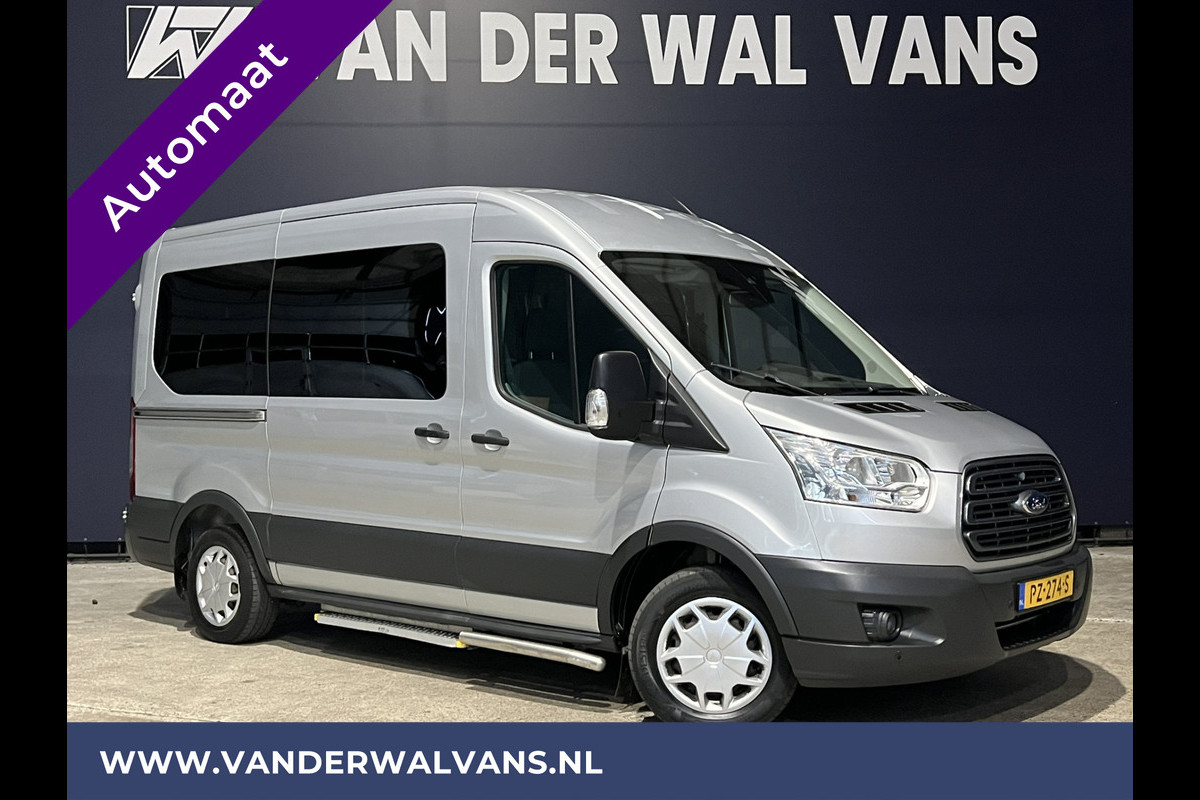 Ford Transit Kombi 2.0 TDCI Automaat L2H2 9 Zits Personenbus Rolstolvervoer Euro6 Airco | LED Cruisecontrol, Parkeersensoren