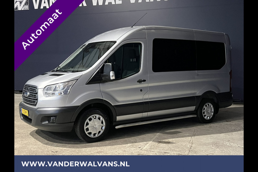 Ford Transit Kombi 2.0 TDCI Automaat L2H2 9 Zits Personenbus Rolstolvervoer Euro6 Airco | LED Cruisecontrol, Parkeersensoren