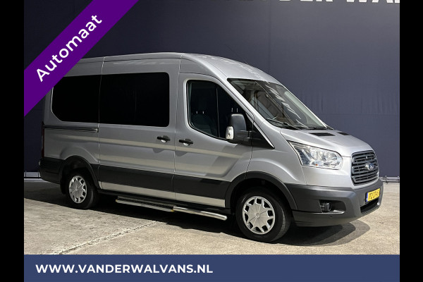 Ford Transit Kombi 2.0 TDCI Automaat L2H2 9 Zits Personenbus Rolstolvervoer Euro6 Airco | LED Cruisecontrol, Parkeersensoren