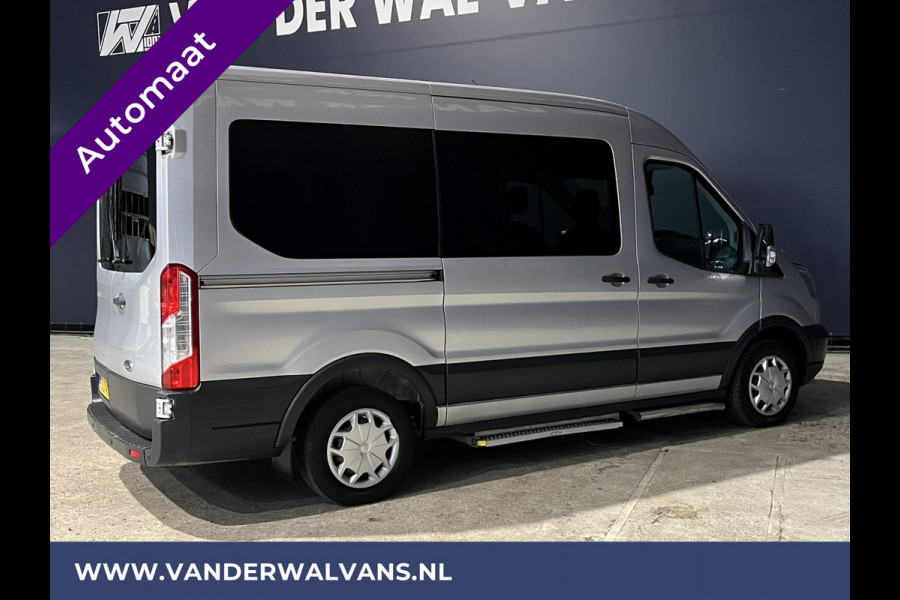 Ford Transit Kombi 2.0 TDCI Automaat L2H2 9 Zits Personenbus Rolstolvervoer Euro6 Airco | LED Cruisecontrol, Parkeersensoren