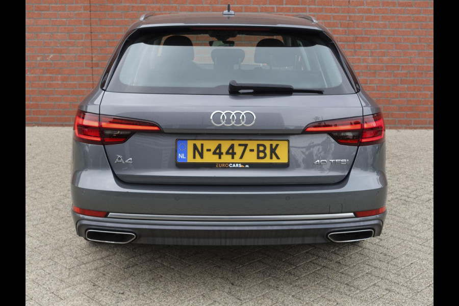 Audi A4 Avant 40 TFSI 190pk S-Tronic Sport hybride Climate Control Elektrisch bedienbare achterklep Cruise Control Adaptive Stoelverwarming Interieur-pakket S line Competition Led #