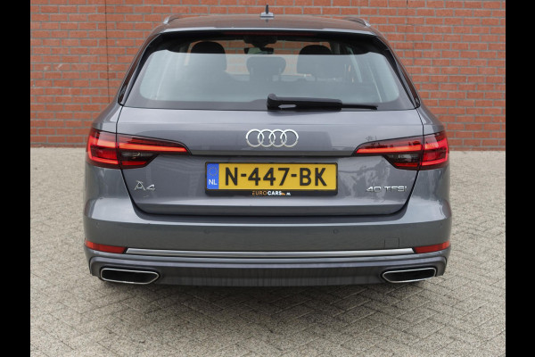 Audi A4 Avant 40 TFSI 190pk S-Tronic Sport hybride Climate Control Elektrisch bedienbare achterklep Cruise Control Adaptive Stoelverwarming Interieur-pakket S line Competition Led #