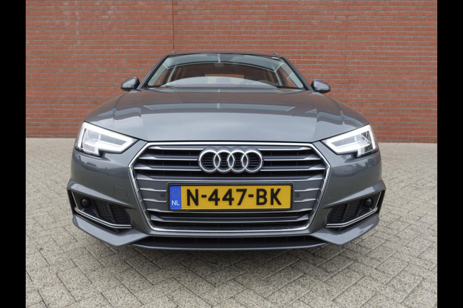 Audi A4 Avant 40 TFSI 190pk S-Tronic Sport hybride Climate Control Elektrisch bedienbare achterklep Cruise Control Adaptive Stoelverwarming Interieur-pakket S line Competition Led #