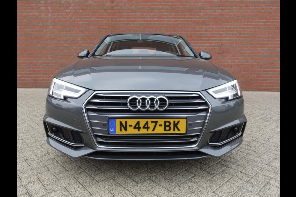 Audi A4 Avant 40 TFSI 190pk S-Tronic Sport hybride Climate Control Elektrisch bedienbare achterklep Cruise Control Adaptive Stoelverwarming Interieur-pakket S line Competition Led #