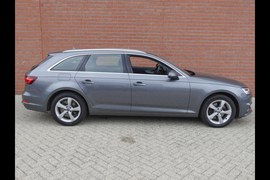 Audi A4 Avant 40 TFSI 190pk S-Tronic Sport hybride Climate Control Elektrisch bedienbare achterklep Cruise Control Adaptive Stoelverwarming Interieur-pakket S line Competition Led #