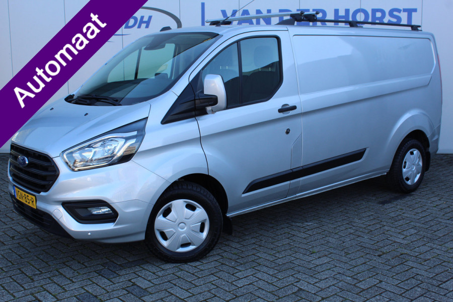 Ford Transit Custom 320 2.0-130pk TDCI L2H1 Trend AUTOMAAT ! Zeer nette Ford Transit Custom ! Slechts 63.000km ! Airco, metallic lak, trekhaak, imperiaal, bijrijdersbank, telefoonvoorb., cruise control, verwarmd voorraam, parkeersensoren v+a etc.