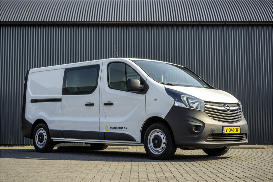 Opel Vivaro **1.6 CDTI L2H1 125PK | Euro 6 | Cruise | Navigatie | Airco | DC | 5-Persoons**