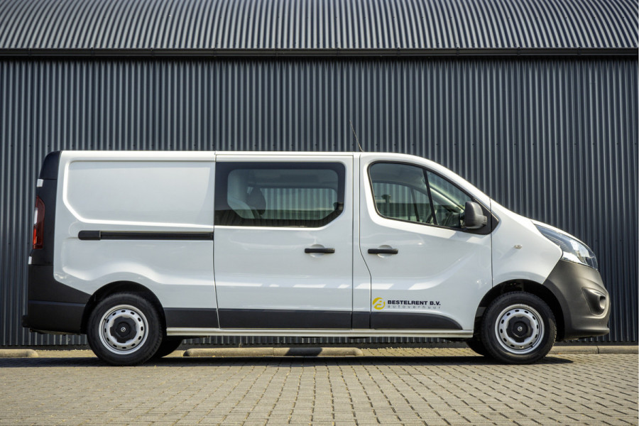 Opel Vivaro **1.6 CDTI L2H1 125PK | Euro 6 | Cruise | Navigatie | Airco | DC | 5-Persoons**