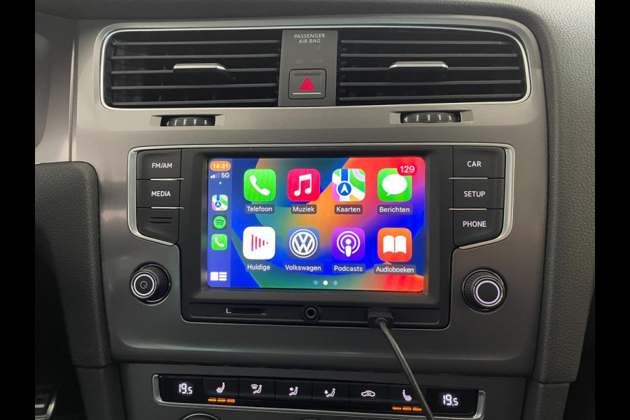 Volkswagen Golf 1.2 TSI R-Line Lounge Edition AIRCO NAVI CRUISE BLUETOOTH APPLE CARPLAY R-LINE VELGEN PRIVACYGLAS NIEUWSTAAT