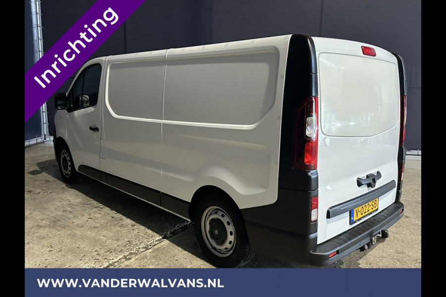 Opel Vivaro 1.6 CDTI 126pk L2H1 inrichting Euro6 Airco | LED | Cruisecontrol | Trekhaak Parkeersensoren, Bijrijdersbank