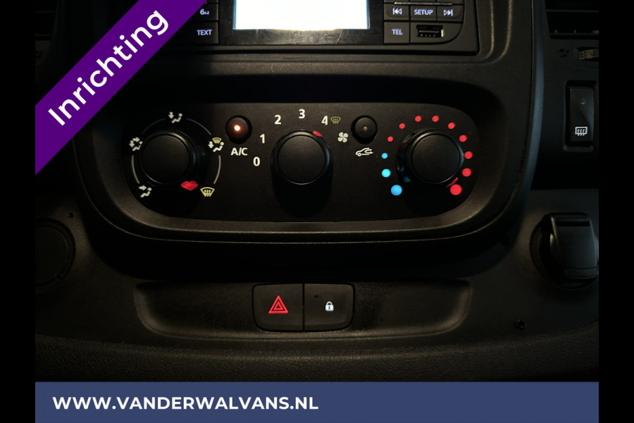 Opel Vivaro 1.6 CDTI 126pk L2H1 inrichting Euro6 Airco | LED | Cruisecontrol | Trekhaak Parkeersensoren, Bijrijdersbank