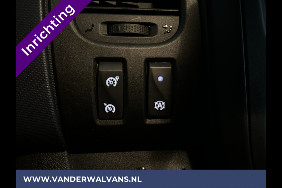 Opel Vivaro 1.6 CDTI 126pk L2H1 inrichting Euro6 Airco | LED | Cruisecontrol | Trekhaak Parkeersensoren, Bijrijdersbank