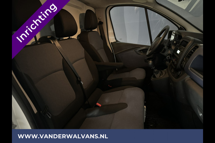 Opel Vivaro 1.6 CDTI 126pk L2H1 inrichting Euro6 Airco | LED | Cruisecontrol | Trekhaak Parkeersensoren, Bijrijdersbank