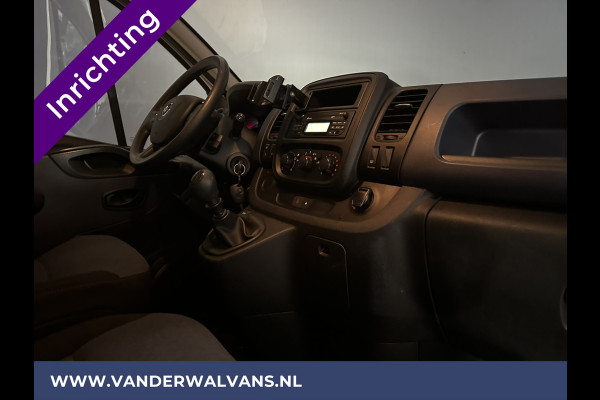 Opel Vivaro 1.6 CDTI 126pk L2H1 inrichting Euro6 Airco | LED | Cruisecontrol | Trekhaak Parkeersensoren, Bijrijdersbank