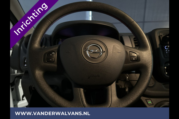 Opel Vivaro 1.6 CDTI 126pk L2H1 inrichting Euro6 Airco | LED | Cruisecontrol | Trekhaak Parkeersensoren, Bijrijdersbank