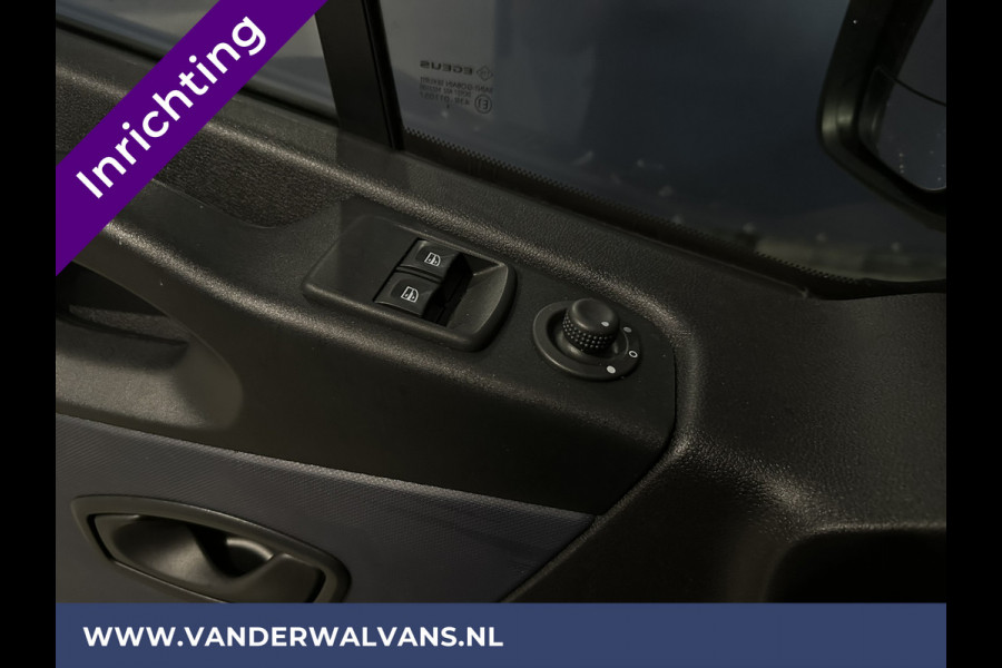 Opel Vivaro 1.6 CDTI 126pk L2H1 inrichting Euro6 Airco | LED | Cruisecontrol | Trekhaak Parkeersensoren, Bijrijdersbank