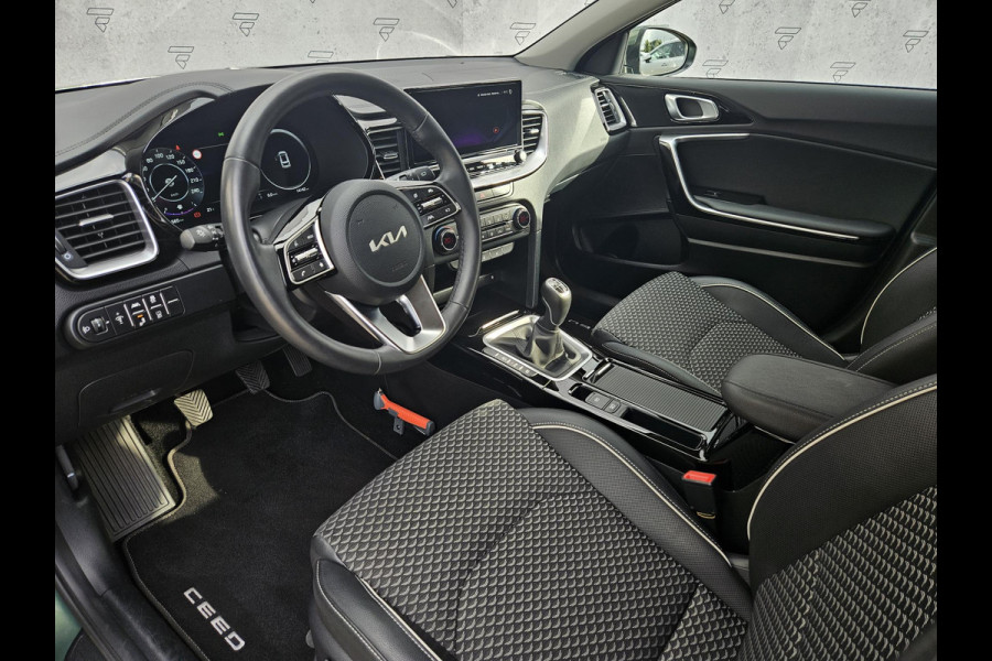 Kia Ceed 1.0 T-GDi DynamicPlusLine | Camera | Navi | H-Leder | Key-Less | Stuur-/Stoelverwarming | Clima | Apple CarPlay/Android Auto | 16" Velgen | PDC | Cruise | LED |