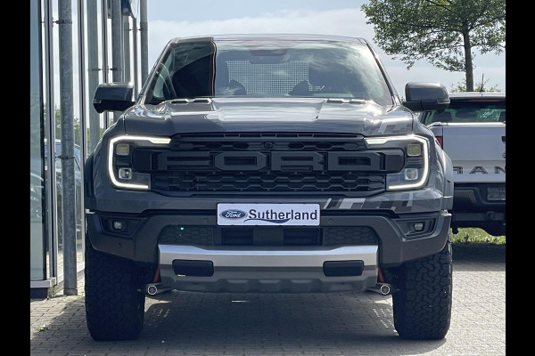 Ford Ranger 2.0 EcoBlue 210 pk Automaat | Rijklaar! | Conquer Grey Metallic | Raptor Pack   Nieuw Model | SYNC4 | 2.500kg Trekgewicht | Matrix LED Koplampen | Prijs incl. ombouwkosten Grijs Kenteken