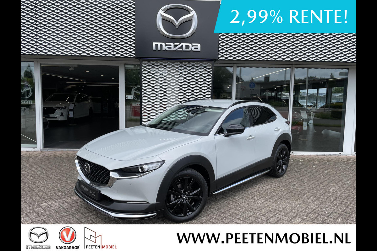 Mazda CX-30 2.0 e-SkyActiv-G M Hybrid homura | €4.500,- KORTING | € 4.160,- accessoires | NIEUW | NL AUTO | NOG TE REGRISTREREN |