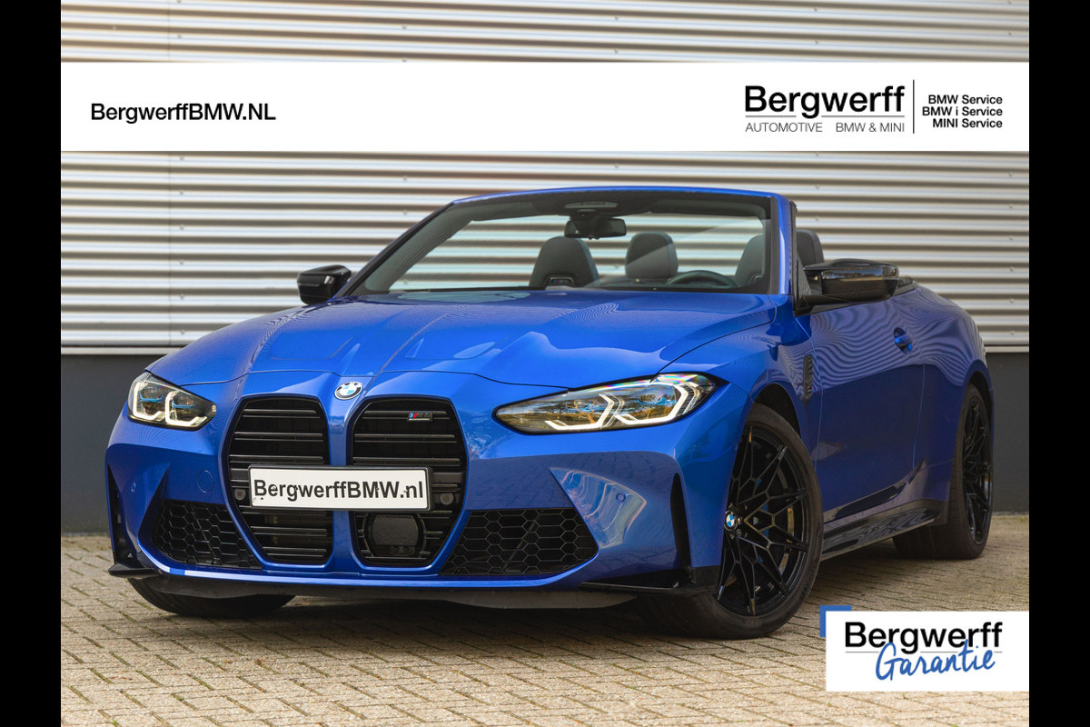 BMW 4 Serie Cabrio M4 xDrive Competition - Widescreen - Stoelventilatie - Driving Ass Prof