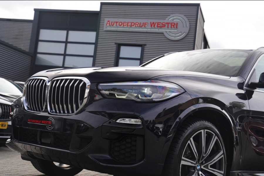 BMW X5 XDrive45e High Executive | Massage | Panorama | Luxe Leder | Stoelkoeling | Adaptieve Cruise | origineel NL | M-pakket |