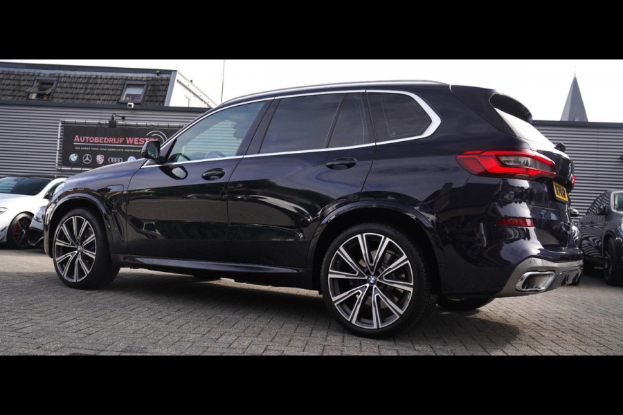 BMW X5 XDrive45e High Executive | Massage | Panorama | Luxe Leder | Stoelkoeling | Adaptieve Cruise | origineel NL | M-pakket |