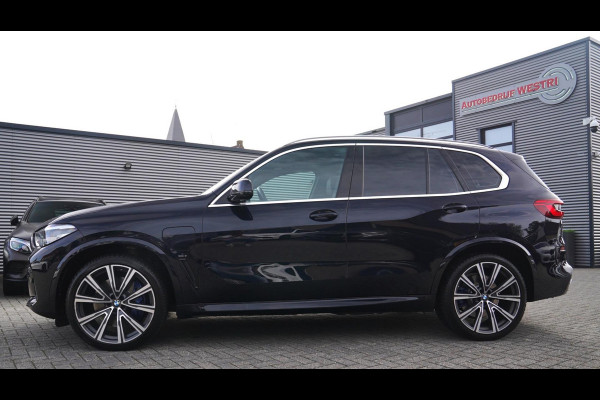 BMW X5 XDrive45e High Executive | Massage | Panorama | Luxe Leder | Stoelkoeling | Adaptieve Cruise | origineel NL | M-pakket |