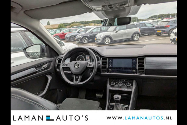 Škoda Kodiaq 1.5 TSI 150pk DSG Business Edition 7p. Aut. | Open dak Halfleder CarPlay Canton ECC Navi LED ACC 19" LMV Camera BLIS Metallic |