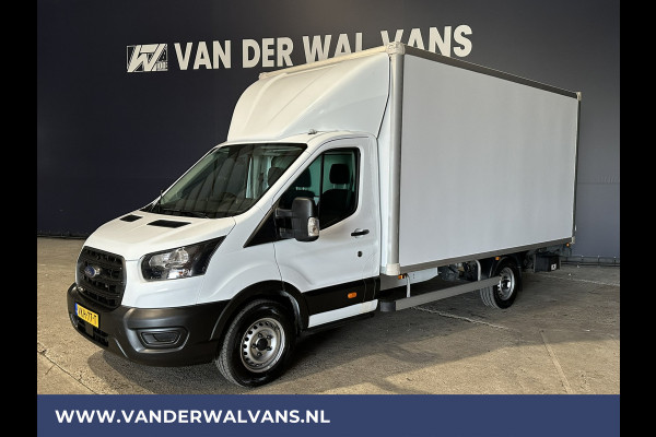 Ford Transit 2.0 TDCI 130pk Bakwagen Laadklep Zijdeur Euro6 924kg Laadvermogen Airco | lat om lat betimmering, bijrijdersbank