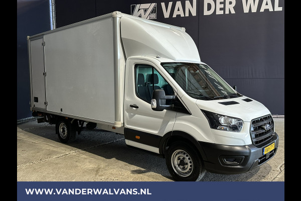 Ford Transit 2.0 TDCI 130pk Bakwagen Laadklep Zijdeur Euro6 924kg Laadvermogen Airco | lat om lat betimmering, bijrijdersbank