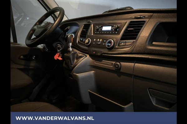 Ford Transit 2.0 TDCI 130pk Bakwagen Laadklep Zijdeur Euro6 924kg Laadvermogen Airco | lat om lat betimmering, bijrijdersbank