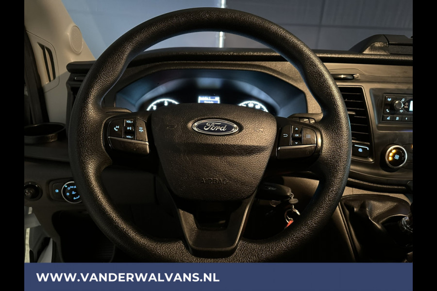 Ford Transit 2.0 TDCI 130pk Bakwagen Laadklep Zijdeur Euro6 924kg Laadvermogen Airco | lat om lat betimmering, bijrijdersbank