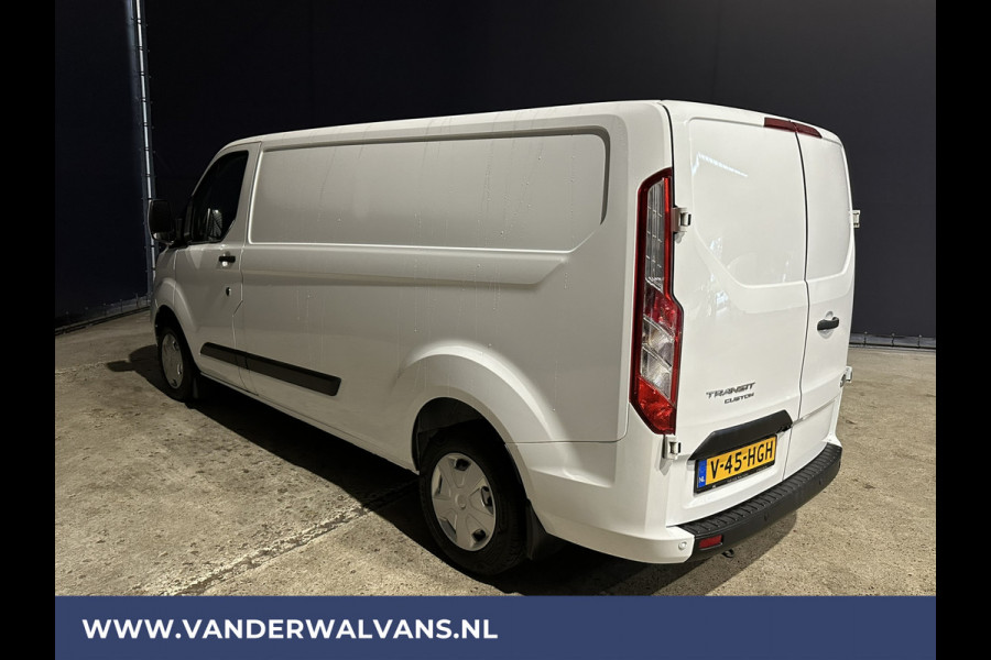 Ford Transit Custom 2.0 TDCI L2H1 Euro6 Airco | Camera | Android auto | Cruisecontrol | Parkeersensoren verwarmde voorruit, bijrijdersbank, 2800kg trekvermogen