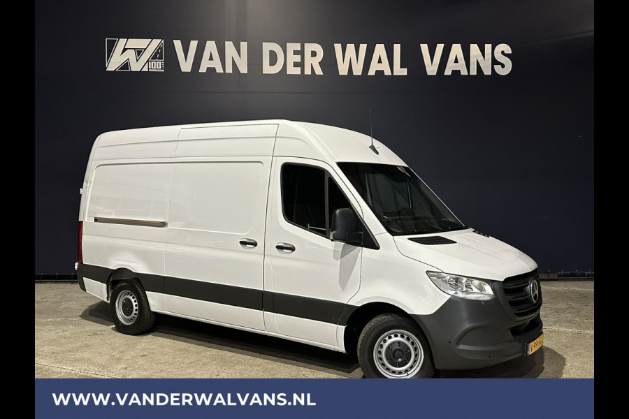 Mercedes-Benz Sprinter 317 CDI 170pk L2H2 Fabrieksgarantie Euro6 Airco | Navigatie | Cruisecontrol | Apple Carplay Android Auto, Parkeersensoren, Bijrijdersbank