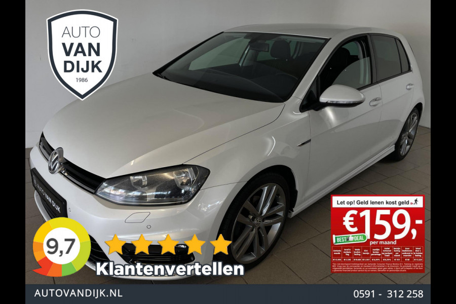 Volkswagen Golf 1.2 TSI R-Line Lounge Edition AIRCO NAVI CRUISE BLUETOOTH APPLE CARPLAY R-LINE VELGEN PRIVACYGLAS NIEUWSTAAT