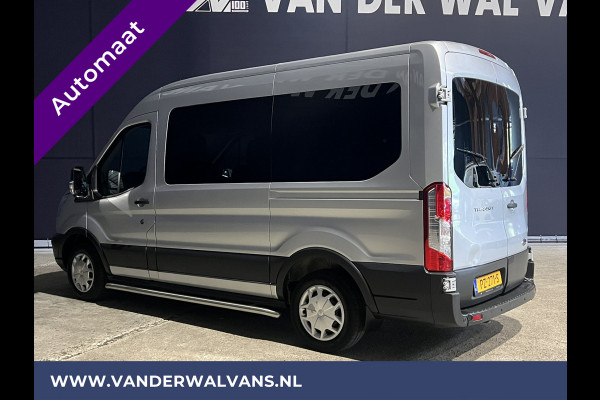 Ford Transit Kombi 2.0 TDCI Automaat L2H2 9 Zits Personenbus Rolstolvervoer Euro6 Airco | LED Cruisecontrol, Parkeersensoren