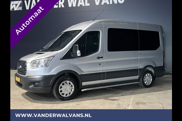 Ford Transit Kombi 2.0 TDCI Automaat L2H2 9 Zits Personenbus Rolstolvervoer Euro6 Airco | LED Cruisecontrol, Parkeersensoren