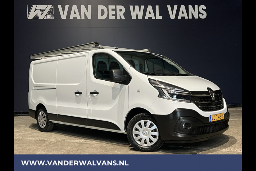 Renault Trafic 2.0 dCi 120pk L2H1 Euro6 Airco | Navigatie | Imperiaal | Trekhaak | Cruisecontrol | LED Parkeersensoren, Bijrijdersbank