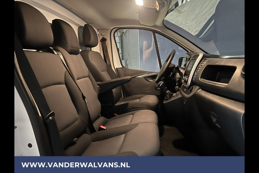 Renault Trafic 2.0 dCi 120pk L2H1 Euro6 Airco | Navigatie | Imperiaal | Trekhaak | Cruisecontrol | LED Parkeersensoren, Bijrijdersbank