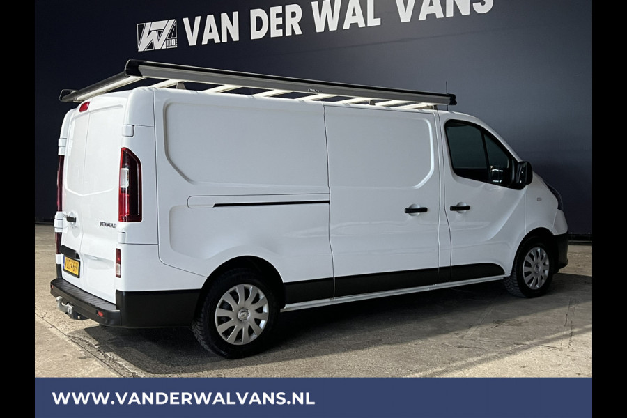 Renault Trafic 2.0 dCi 120pk L2H1 Euro6 Airco | Navigatie | Imperiaal | Trekhaak | Cruisecontrol | LED Parkeersensoren, Bijrijdersbank